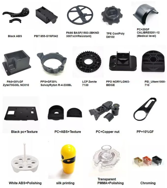 Custom Plastic Mold &amp; ABS/PP/PC/PS/PA/POM Parts Injection Molding