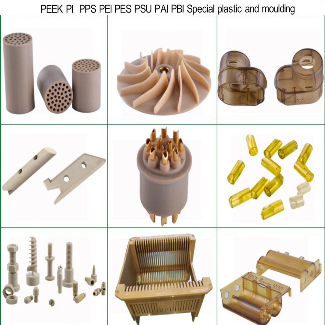 Special Plastic Molded Product PFA High Performance Injection Mold and Clean Room Molding