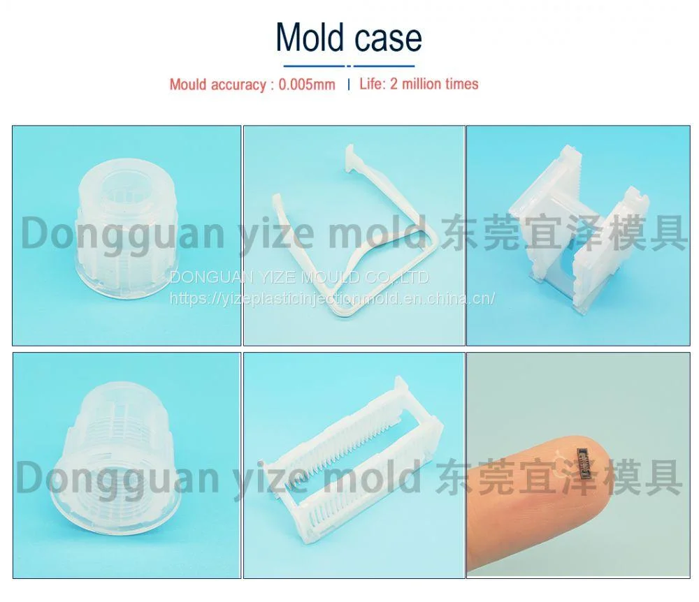 High-Performance PFA High Precision Plastic Injection Mold Molding for Filter Housing