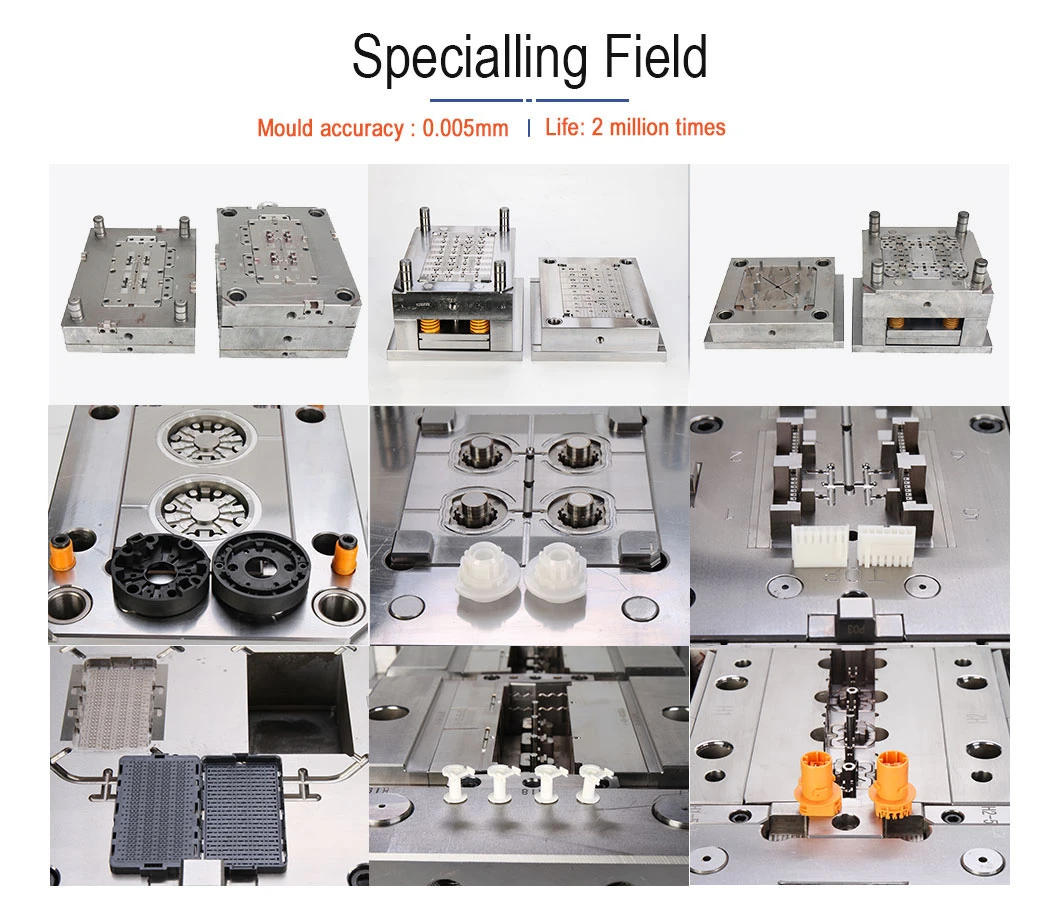 Ultra-High Purity (UHP) PFA Plastic Injection Mold Machined Parts Injection Molding &amp; Assembly